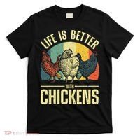 Cute Chicken For Wo Chicken Farmer Whisperer Lovers T-Shirt thumb 0