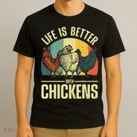 Cute Chicken For Wo Chicken Farmer Whisperer Lovers T-Shirt thumb 3