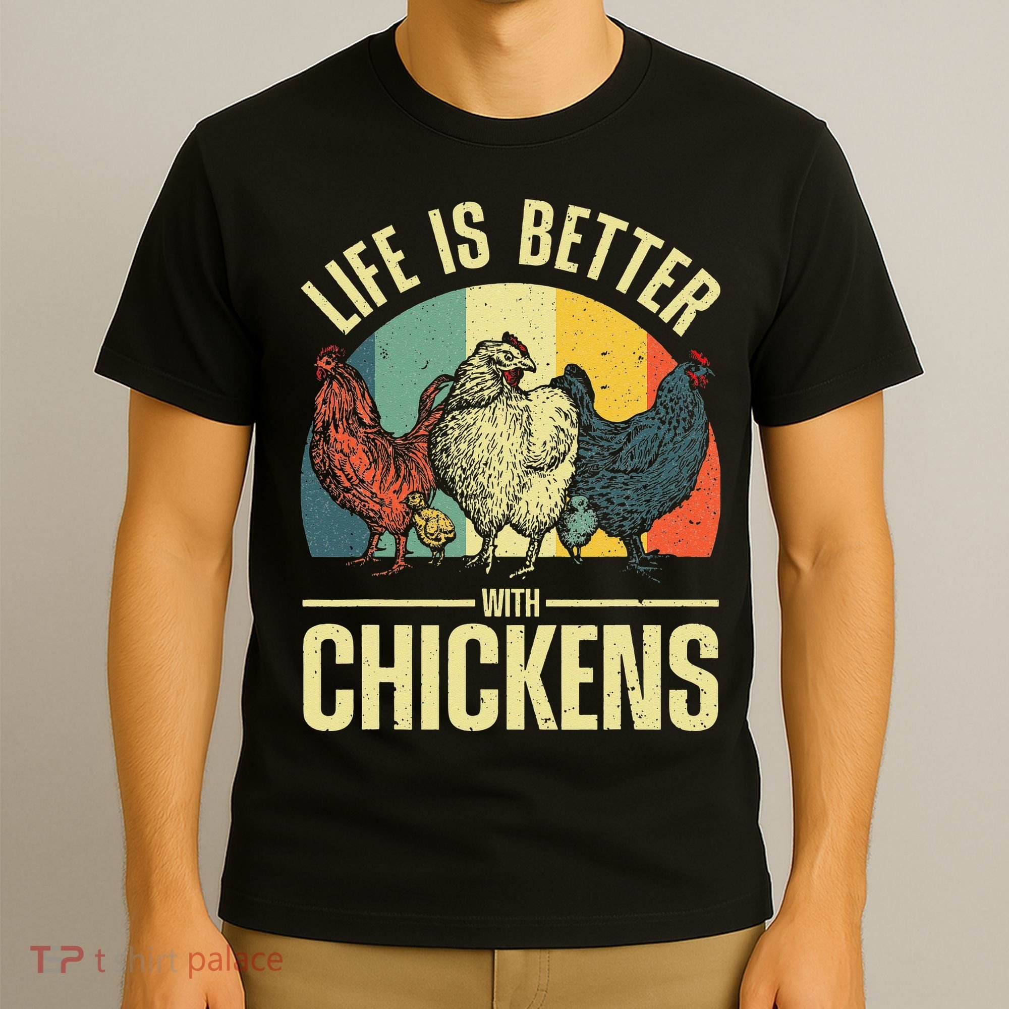 Cute Chicken For Wo Chicken Farmer Whisperer Lovers T-Shirt