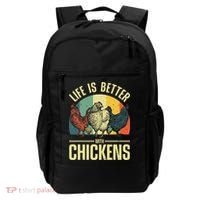 Cute Chicken For Wo Chicken Farmer Whisperer Lovers Backpack thumb 0