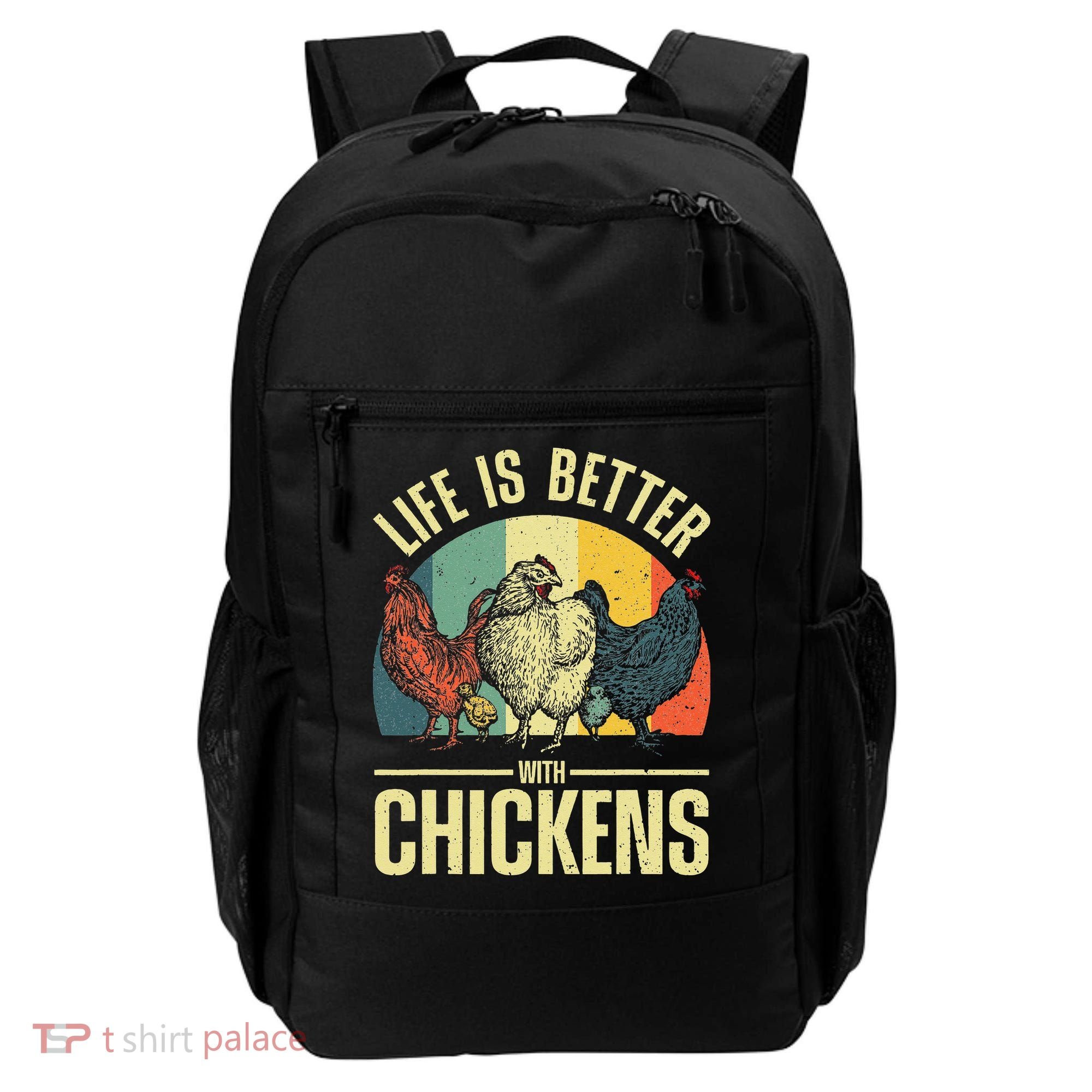 Cute Chicken For Wo Chicken Farmer Whisperer Lovers Backpack
