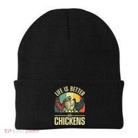 Cute Chicken For Wo Chicken Farmer Whisperer Lovers Beanie thumb 0
