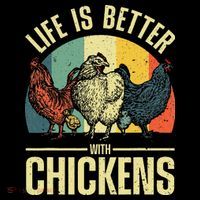 Cute Chicken For Wo Chicken Farmer Whisperer Lovers Coaster thumb 2