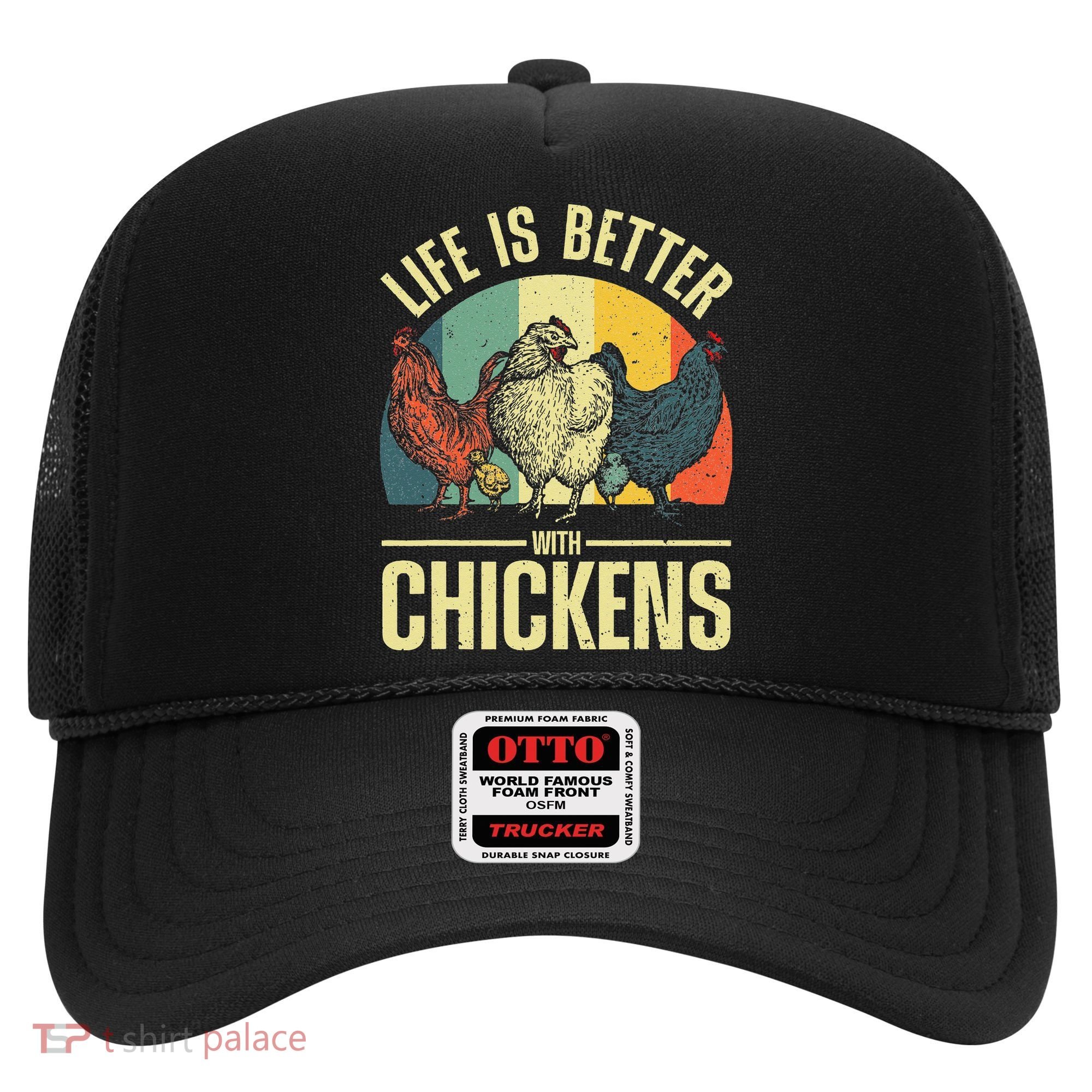 Cute Chicken For Wo Chicken Farmer Whisperer Lovers Hat