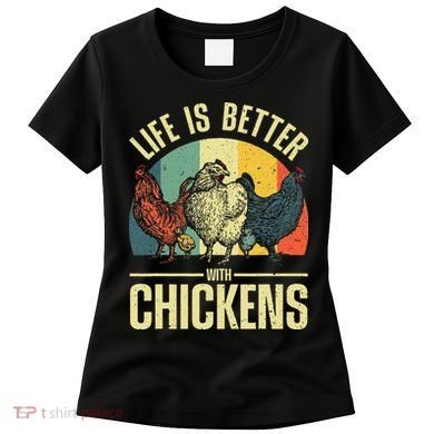 Cute Chicken For Wo Chicken Farmer Whisperer Lovers Women's T-Shirt