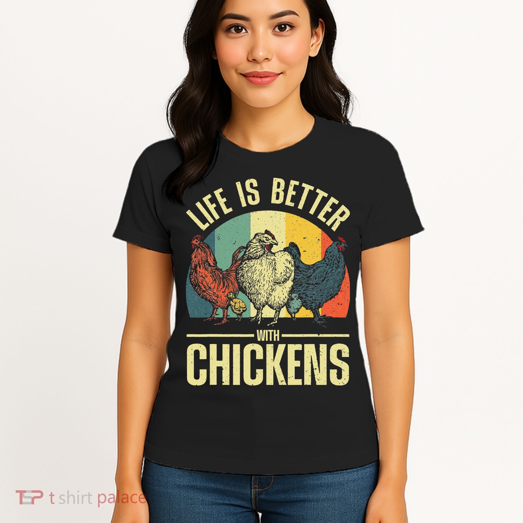 Cute Chicken For Wo Chicken Farmer Whisperer Lovers Women's T-Shirt