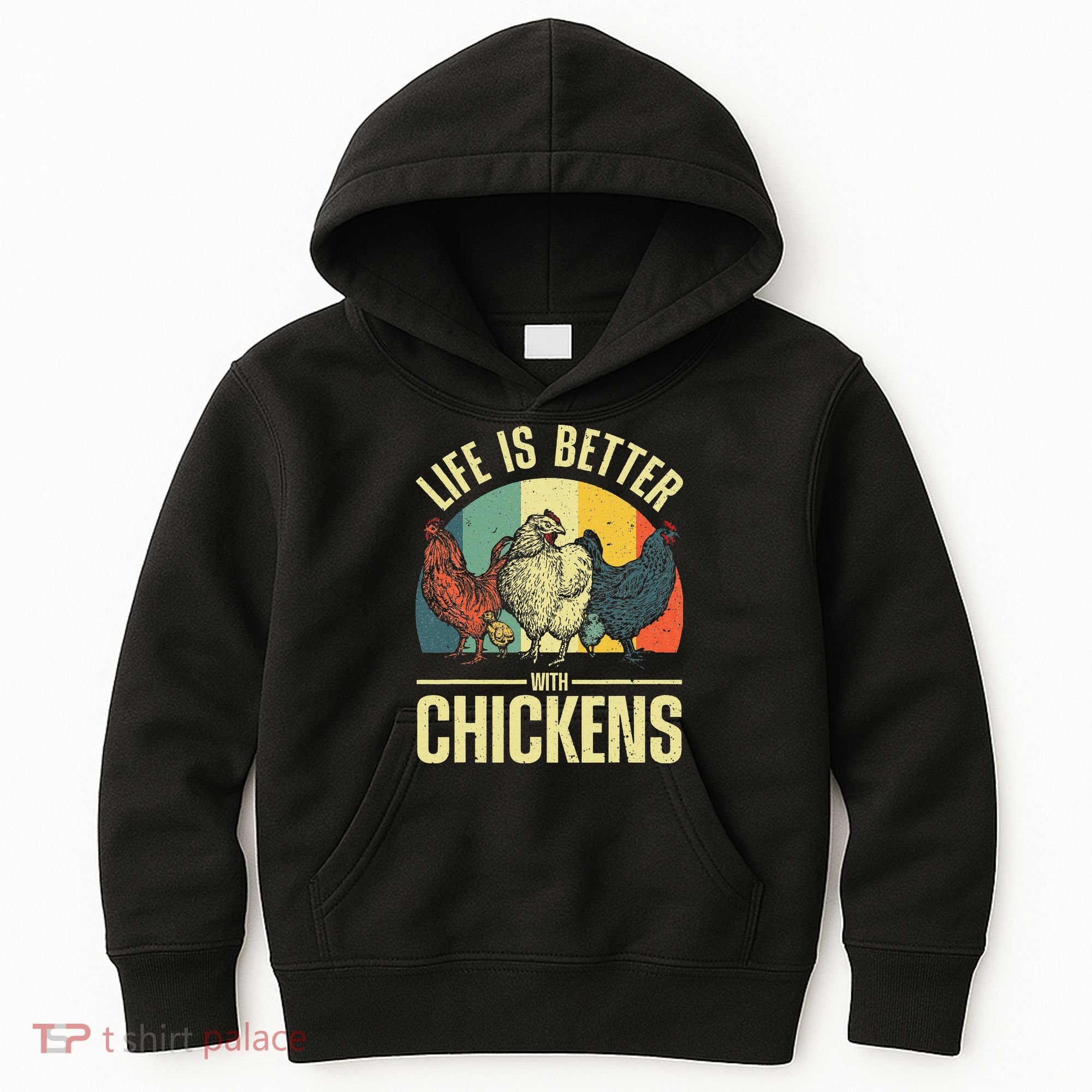 Cute Chicken For Wo Chicken Farmer Whisperer Lovers Kids Hoodie
