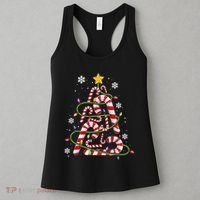 Candy Cane For Family Christmas Tree Lights Women's Tank Top thumb 3