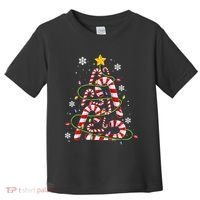 Candy Cane For Family Christmas Tree Lights Toddler T-Shirt thumb 0
