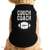 Couch Coach Football Doggie Tank thumb 0
