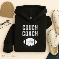Couch Coach Football Hoodie thumb 4