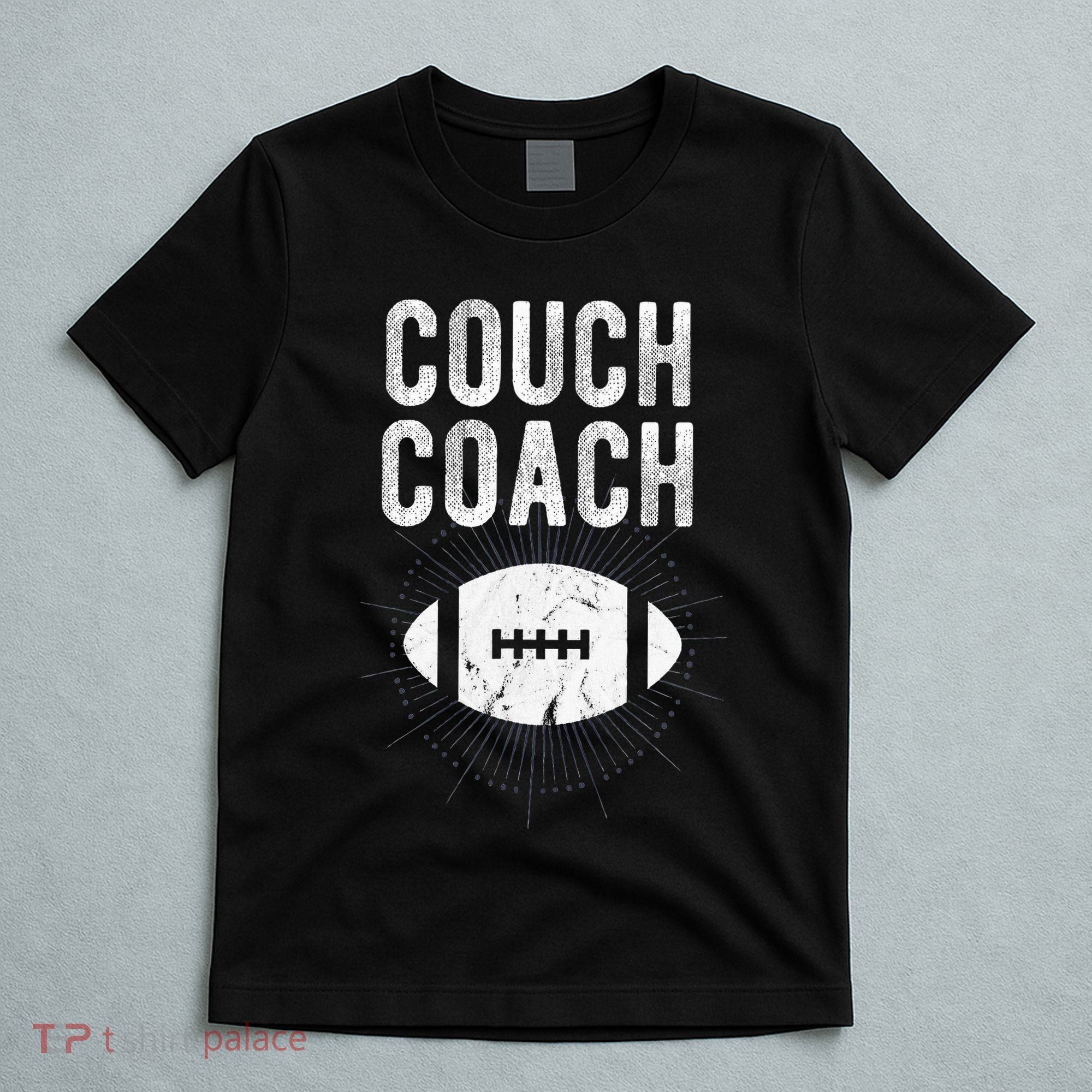 Couch Coach Football T-Shirt