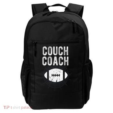 Couch Coach Football Backpack