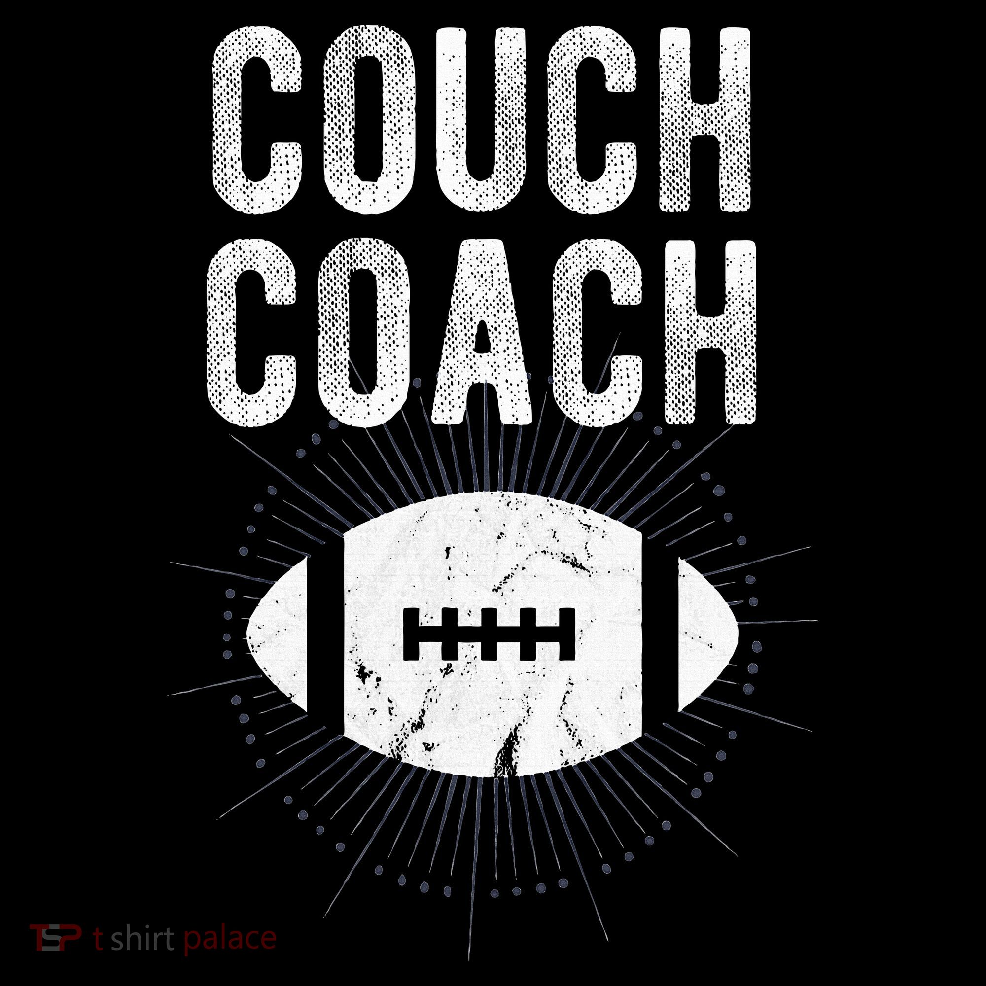 Couch Coach Football Women's Hoodie