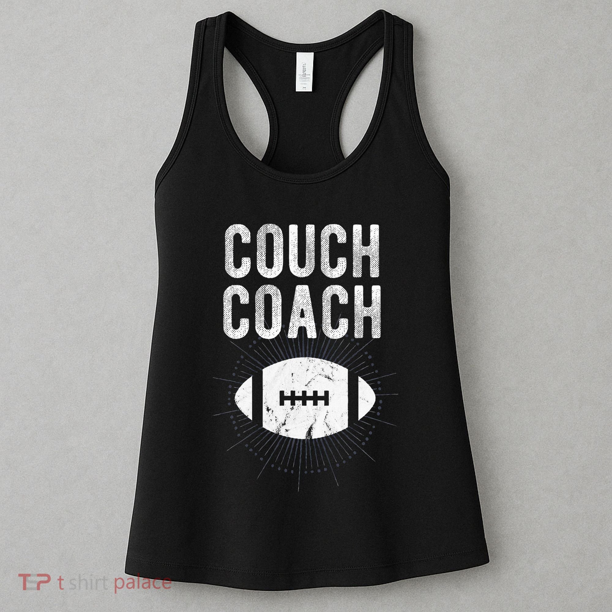 Couch Coach Football Women's Tank Top