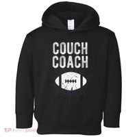 Couch Coach Football Toddler Hoodie thumb 0