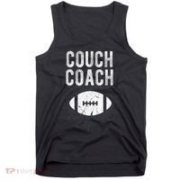 Couch Coach Football Tank Top thumb 0