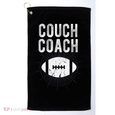 Couch Coach Football Golf Towel