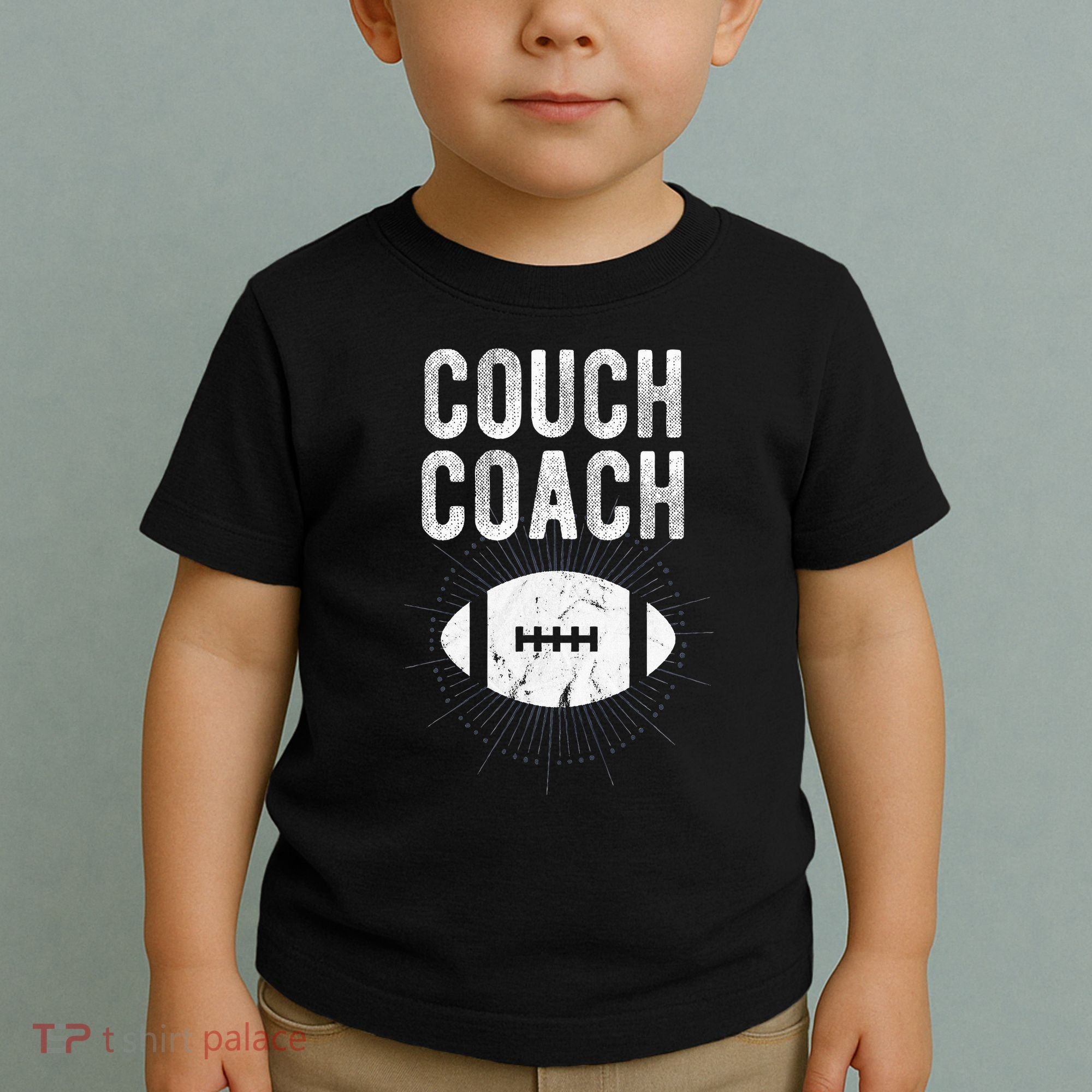 Couch Coach Football Toddler T-Shirt