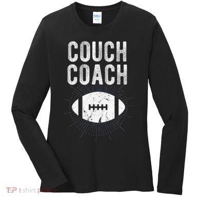 Couch Coach Football Women's Long Sleeve Shirt