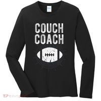 Couch Coach Football Women's Long Sleeve Shirt thumb 0