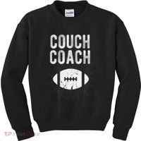 Couch Coach Football Kids Sweatshirt thumb 0
