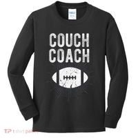 Couch Coach Football Kids Long Sleeve Shirt thumb 0