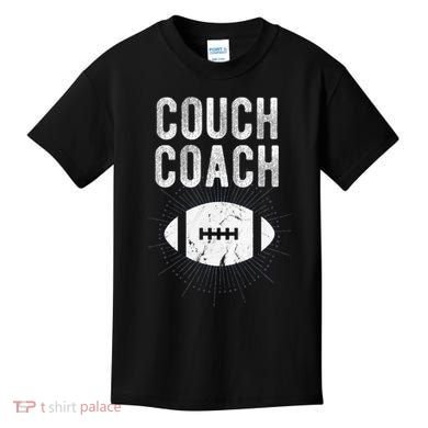 Couch Coach Football Kids T-Shirt