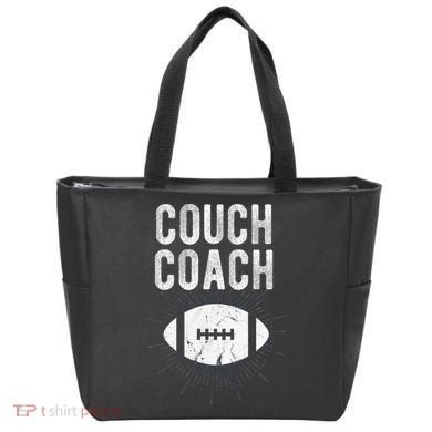 Couch Coach Football Tote Bag