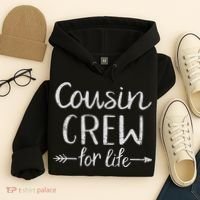 Cousin Crew For Life Hoodie thumb 4