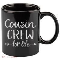 Cousin Crew For Life 11oz C Handle Ceramic Mug thumb 0