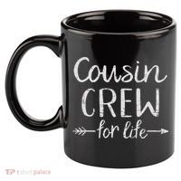 Cousin Crew For Life 11oz C Handle Ceramic Mug thumb 2