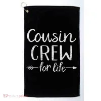Cousin Crew For Life Golf Towel thumb 0