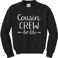 Cousin Crew For Life Kids Sweatshirt thumb 0