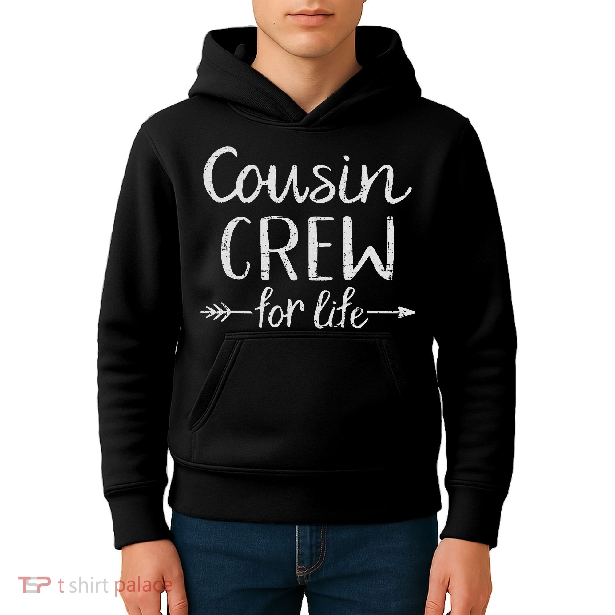 Cousin Crew For Life Kids Hoodie