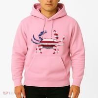 Cool Crab Flag Patriotic Crabbing Hoodie thumb 2
