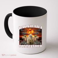 Capybara Commander Funny Capybara Warrior Coffee Mug thumb 0