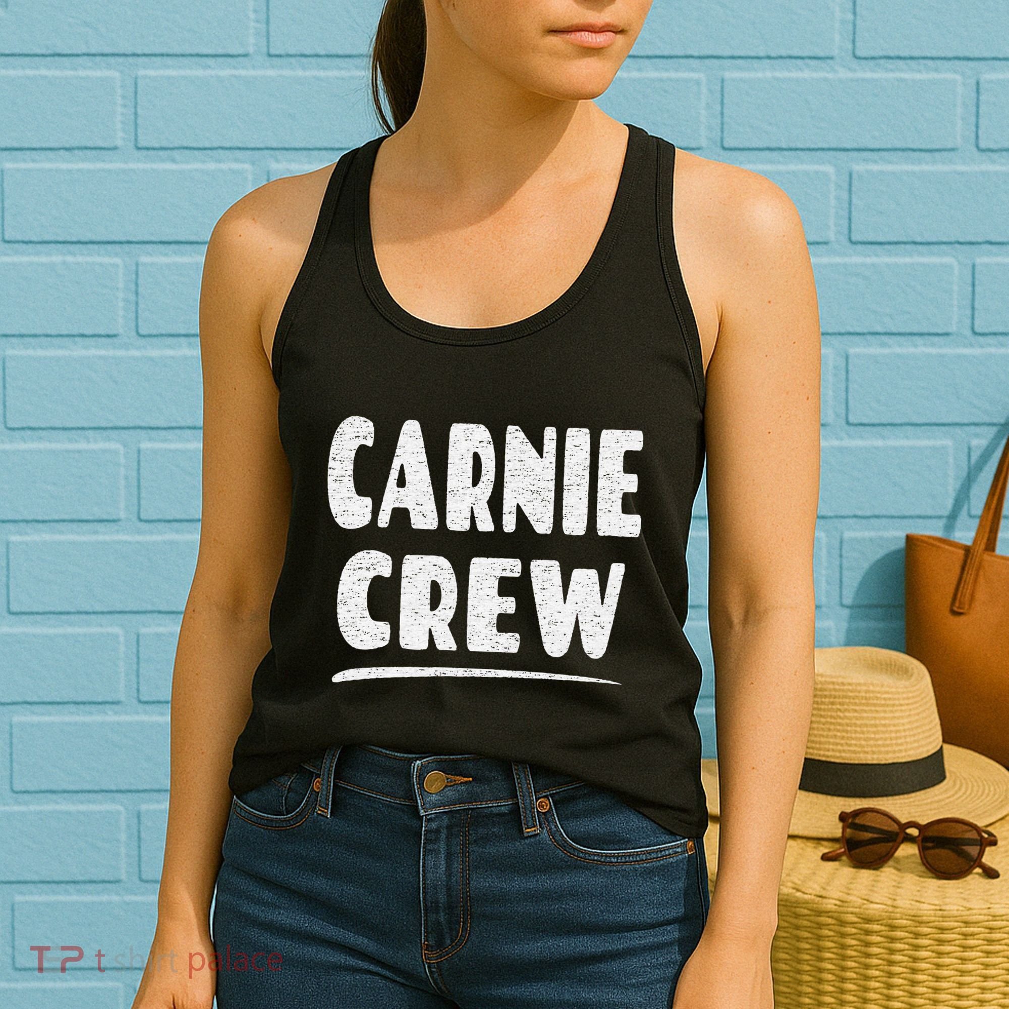 Carnie Crew Fun Circus Or Fair Employee Women's Tank Top