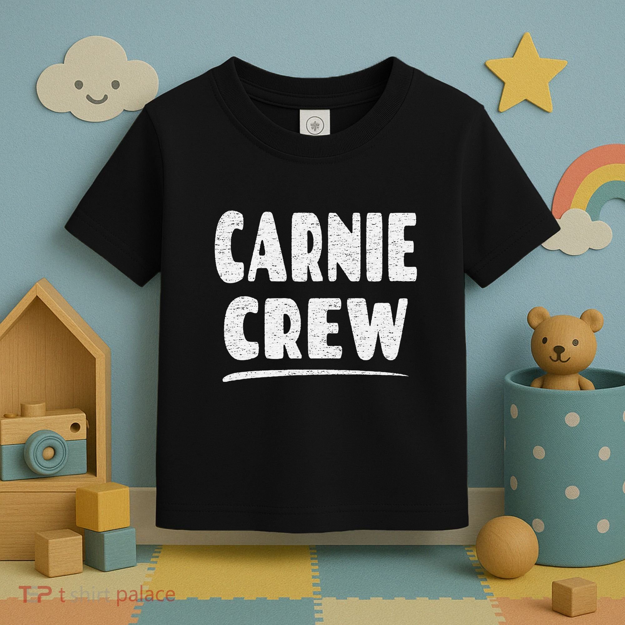 Carnie Crew Fun Circus Or Fair Employee Toddler T-Shirt