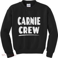 Carnie Crew Fun Circus Or Fair Employee Kids Sweatshirt thumb 0