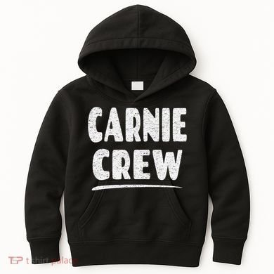 Carnie Crew Fun Circus Or Fair Employee Kids Hoodie