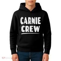 Carnie Crew Fun Circus Or Fair Employee Kids Hoodie thumb 4