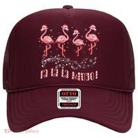 Candy Cane Flamingoes Fa La La Mingo Flamingo Christmas Hat thumb 0