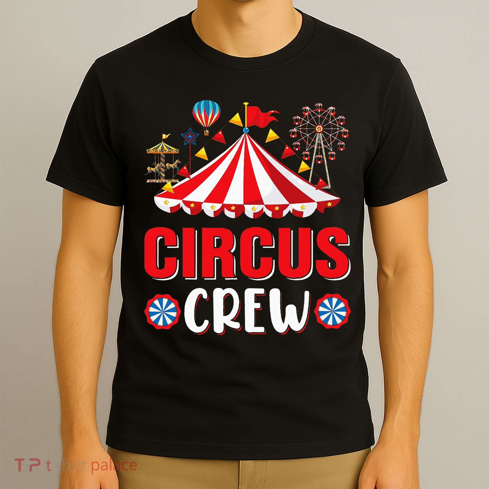 Circus Crew Funny Circus Staff Costume Circus T-Shirt