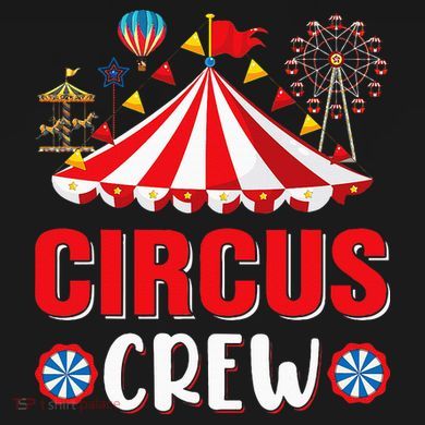 Circus Crew Funny Circus Staff Costume Circus V-Neck T-Shirt