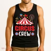 Circus Crew Funny Circus Staff Costume Circus Tank Top thumb 3