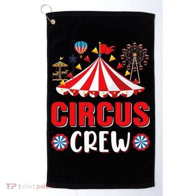 Circus Crew Funny Circus Staff Costume Circus Golf Towel