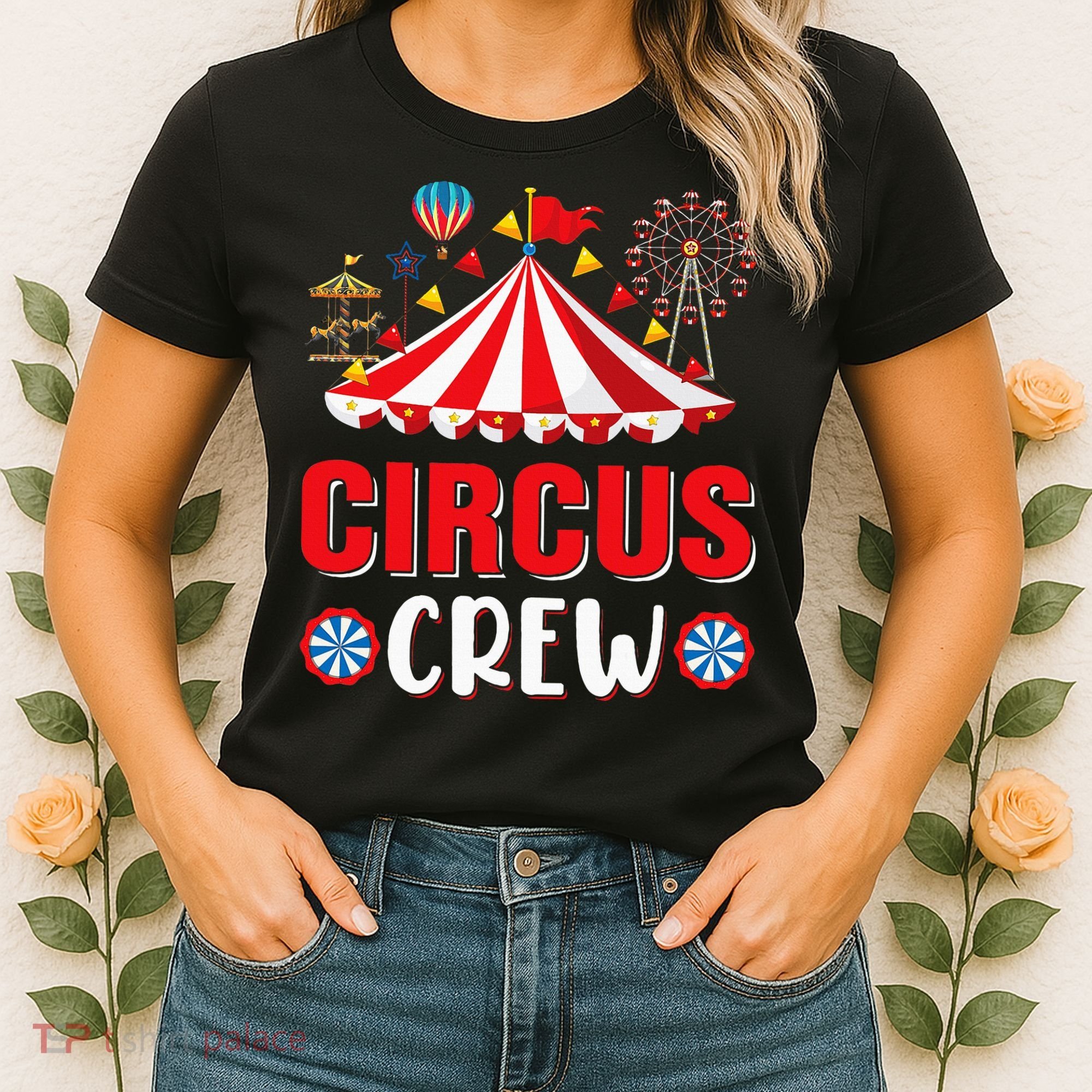 Circus Crew Funny Circus Staff Costume Circus Women's T-Shirt
