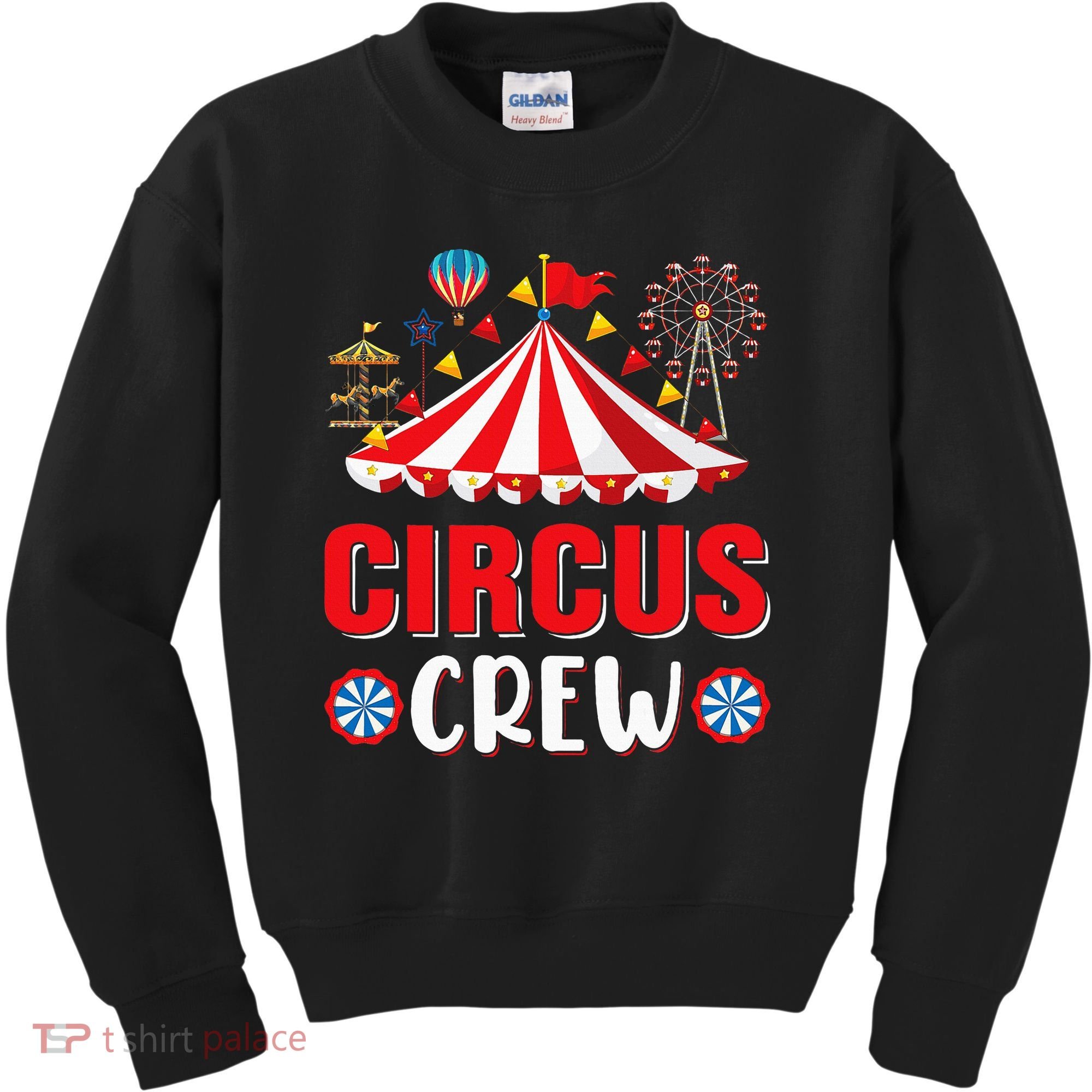 Circus Crew Funny Circus Staff Costume Circus Kids Sweatshirt