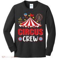 Circus Crew Funny Circus Staff Costume Circus Kids Long Sleeve Shirt thumb 0
